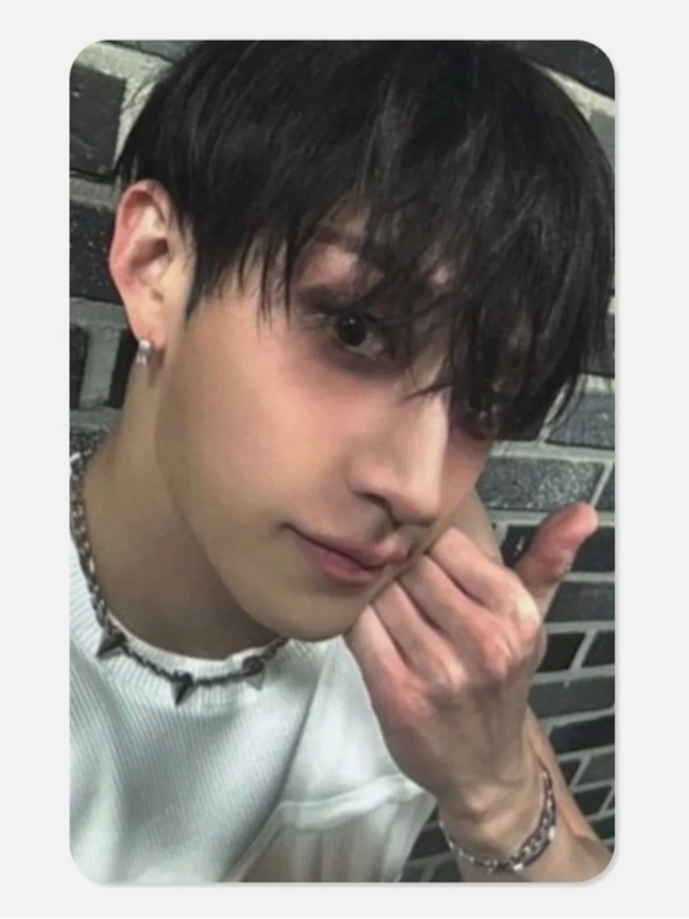 Stray Kids Bang Chan Hop Pop Up Lucky Draw Photocard